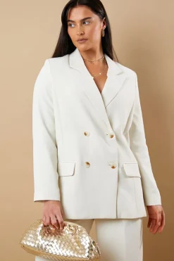 Clearance In The Style Tailored Blazer Cream