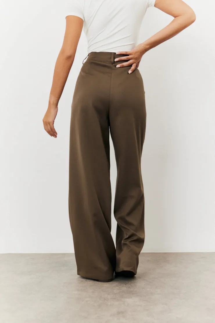Sale In The Style Tailored Co-Ord Trouser Camel