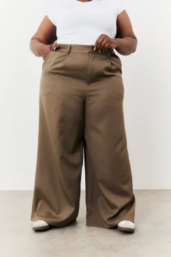 Sale In The Style Tailored Co-Ord Trouser Camel