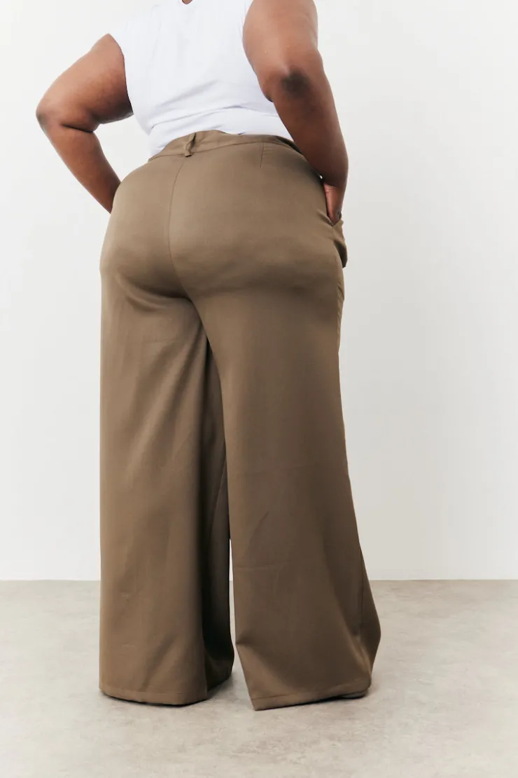 Sale In The Style Tailored Co-Ord Trouser Camel