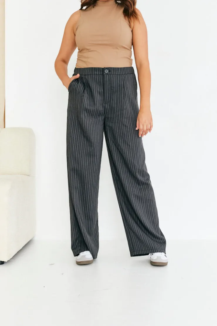Discount In The Style Tailored Pinstripe Co-Ord Trouser Grey
