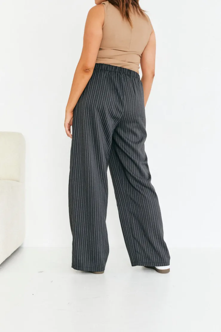 Discount In The Style Tailored Pinstripe Co-Ord Trouser Grey