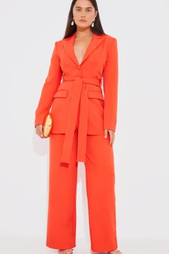 In The Style Tailored Trouser Orange