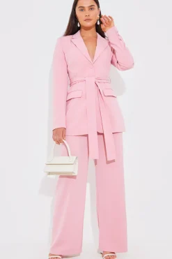 Online In The Style Tailored Trouser Light pink