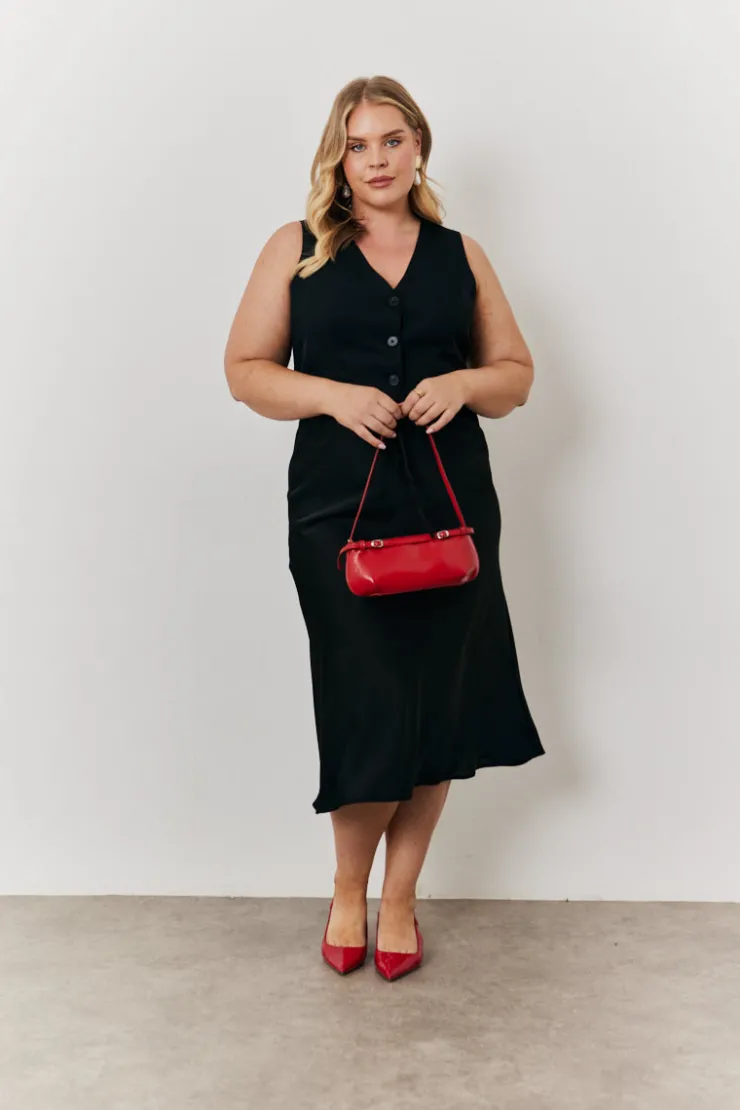 In the Style Tailored Waistcoat Black
