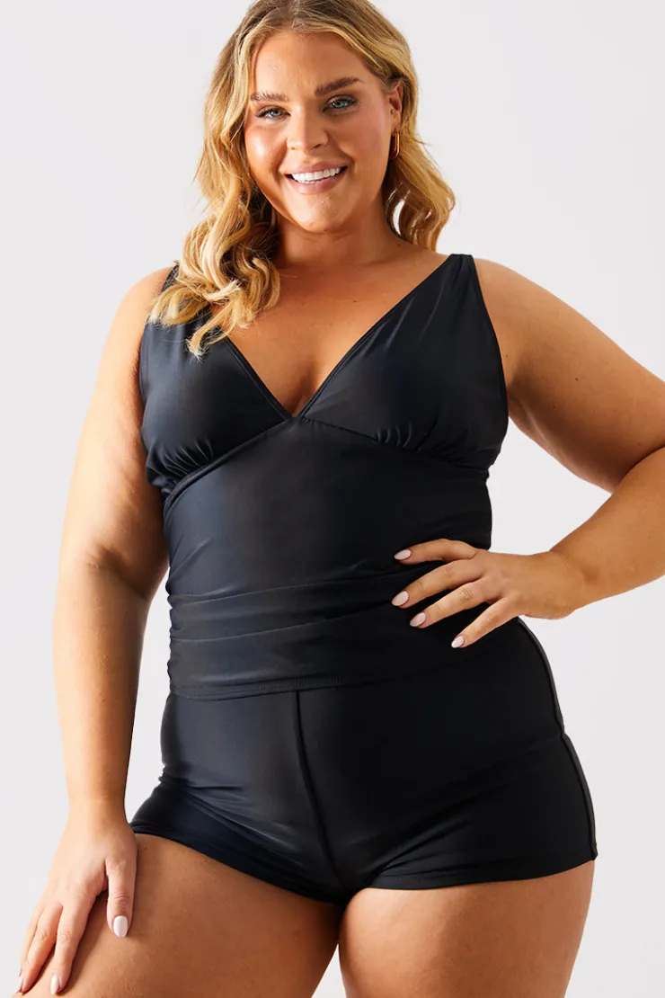 Best In The Style Tankini Top Black