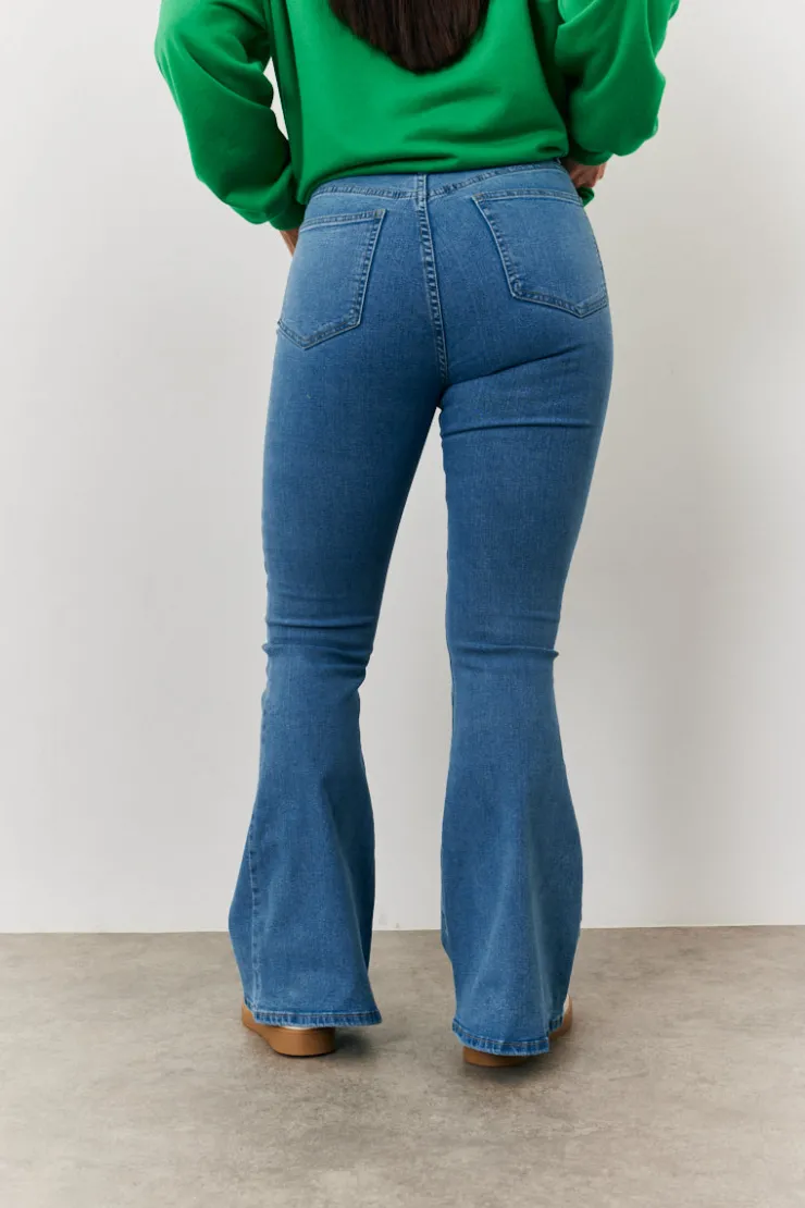 Best In the Style Thigh Shaper Kickflare Blue