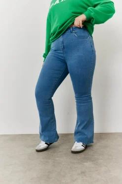 Best In the Style Thigh Shaper Kickflare Blue