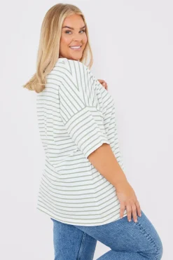 Online In the Style V Neck Oversized T-Shirt