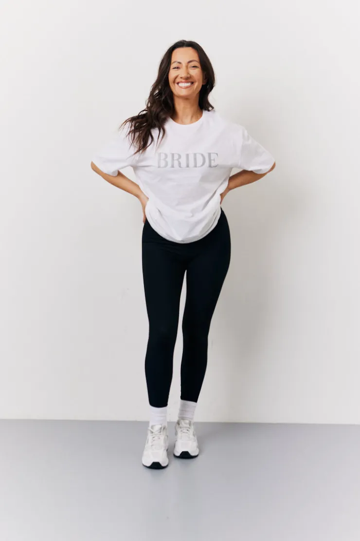 In The Style Bride Slogan T-Shirt White