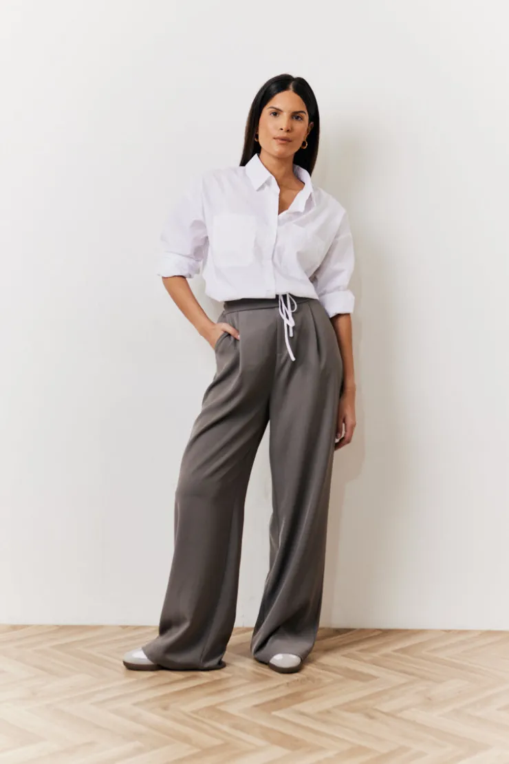 New In The Style Oversized Poplin Shirt White