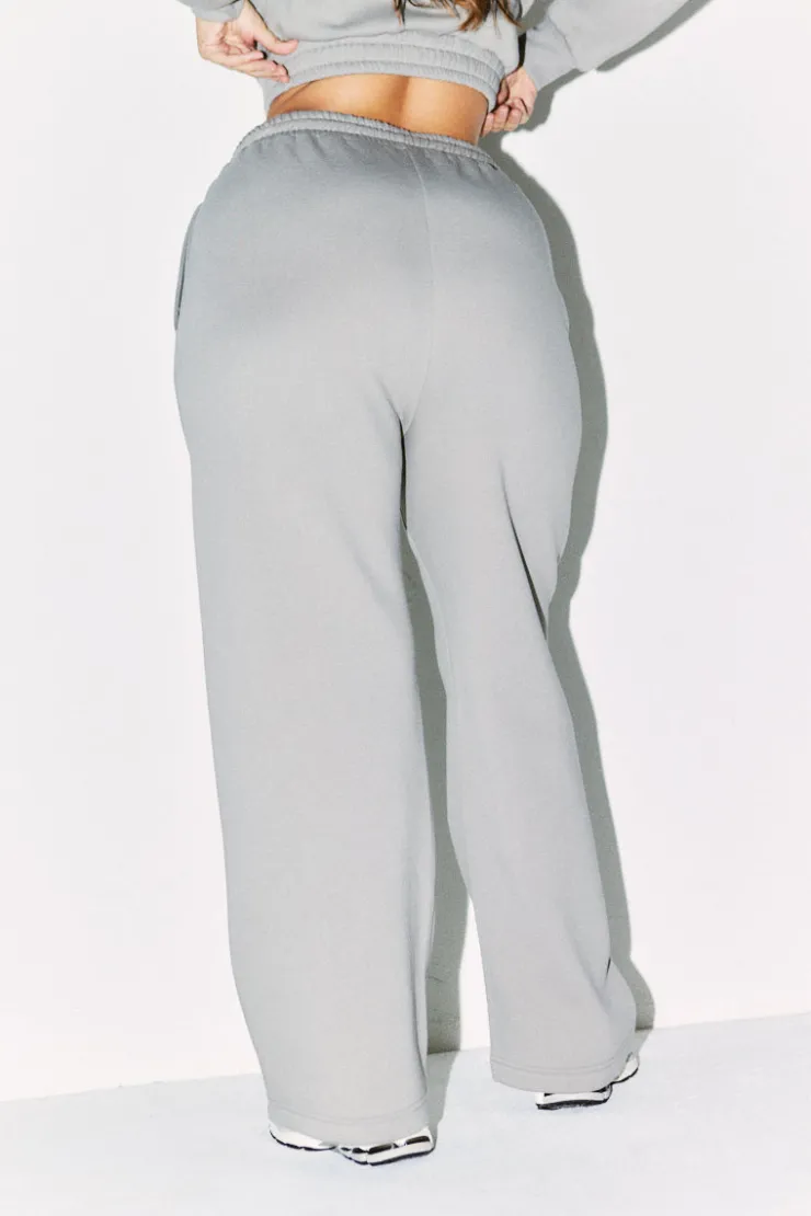 Outlet Fits Wide Leg Co-Ord Jogger Slate