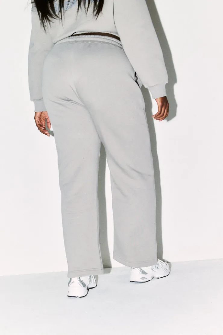 Outlet Fits Wide Leg Co-Ord Jogger Slate