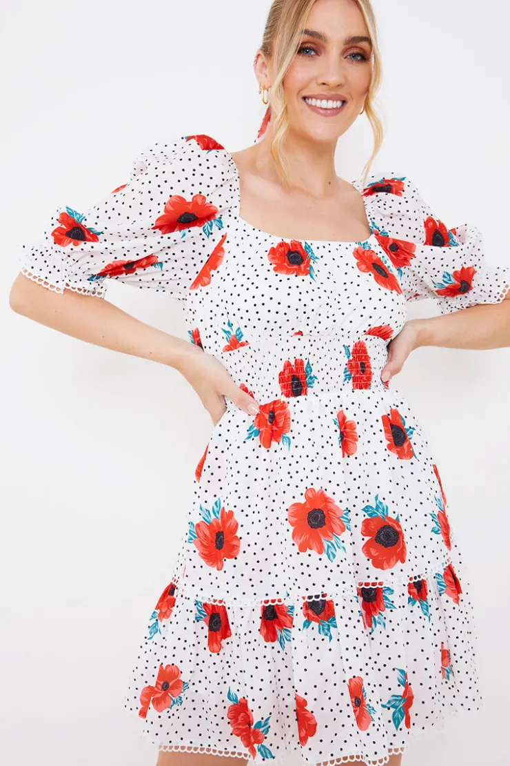 Online In the Style Wimbledon Dress White