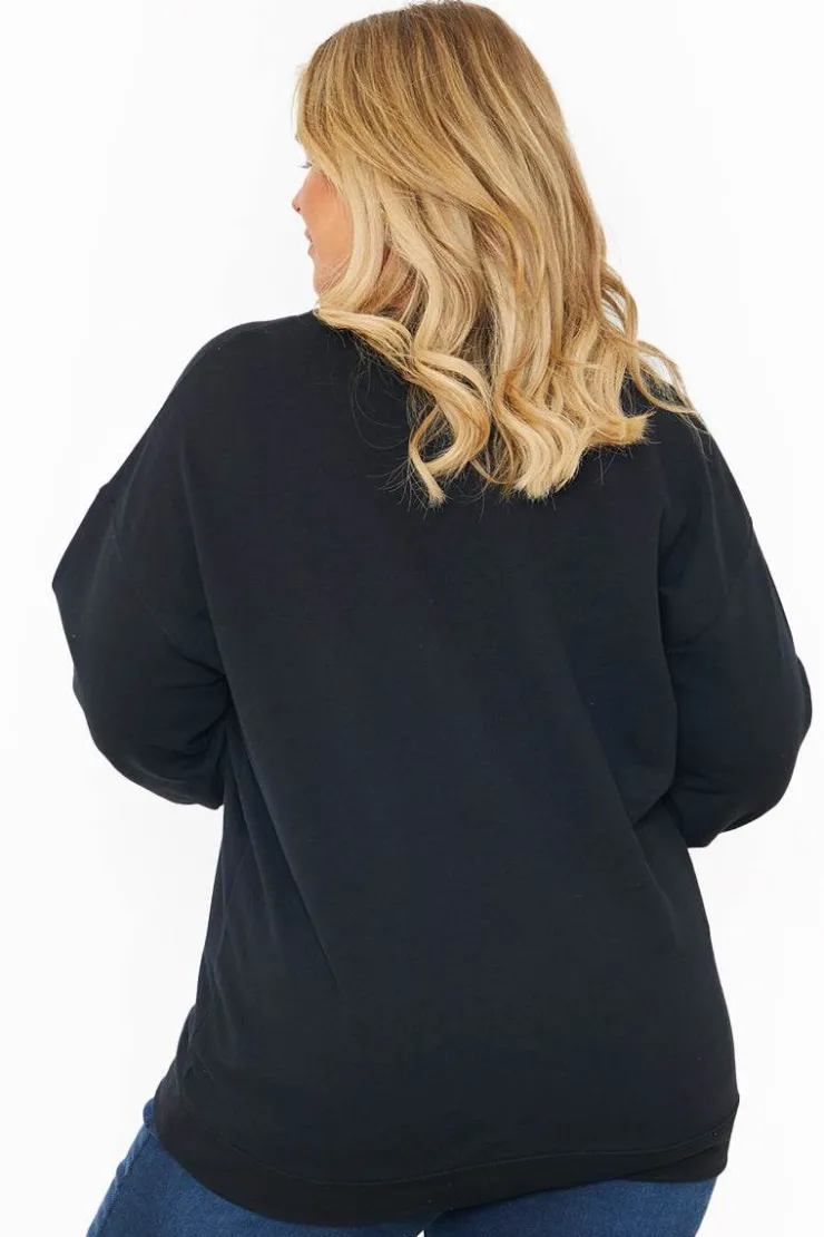 In The Style YES, AND?' PRINTED SWEATSHIRT